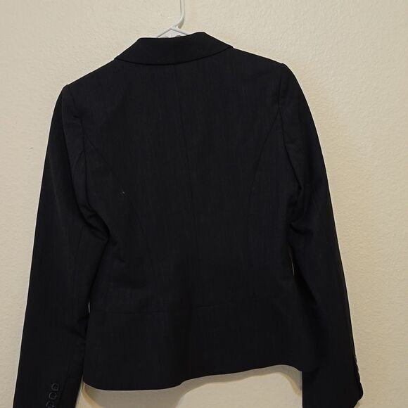 Doc & Amelia By Cintas Women Charcoal Gray 2 Regular Suit Blazer NEW - Picture 5 of 11